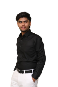 Unstitched Black Shirt Fabric